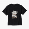 KAWS X UNIQLO T-SHIRT GRAPHIC BLACK